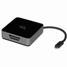 OWC Atlas Dual CFexpress Type B + SD Card Reader with USB-C 10Gb/s picture
