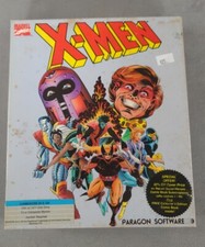 PARAGON SOFTWARE MARVEL COMICS X-MEN COMMODORE 64/128 GAME WITH BOX  picture