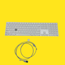 ISSUE Apple Magic Wireless Keyboard A1843 White Numeric Keypad #2233 picture