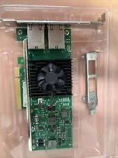 Intel/Dell X540-T2 Genuine CONVERGED DUAL PORT NETWORK ADAPTER K7H46 3DFV8 10GbE picture