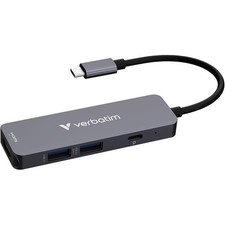 Verbatim Essentials 100W 4-Port USB-C Multiport Hub picture
