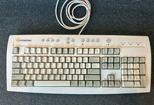 Gateway 2000 E06150US011-C Vintage Keyboard Tested Working PS/2 picture