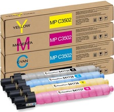 High-Capacity Compatible Toner Cartridge Replacement Set picture