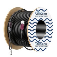 FLYPROFiber- Outdoor OM4 Multimode LC to LC Fiber Patch Cable 150M/492ft picture