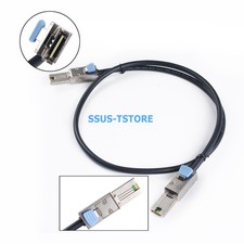 For DELL PowerVault CN-0171C5-74210 1M 4x Pair Mini SAS SFF-8088 E124936-D Cable picture