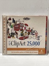 Key ClipArt 25,000 America Online For Windows 3..1 and 95 (FC51-1Q3254 picture