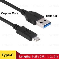 USB 3.1 / Type-C Male to USB 3.0 Type A Male Data Adapter Cable 0.25m 0.5m to 3m picture
