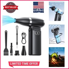 Cordless Electric Air Duster with 60MPH Airflow - Eco-Friendly Cleaning Solution picture