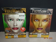 MGI PhotoSuite 3 III Platinum Pc 95/98 & VideoWave III Version 3.5, FACTORY SEAL picture
