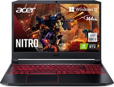 🎁NEW Acer Nitro 5 15.6 FHD Intel i5-10300H/8G/256G RTX3050 Gaming Laptop+Sleeve picture