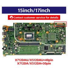 X512DA motherboard For Asus F512DA X512D F512D X512DK mainboard 4GB R3 R5 R7 cpu picture