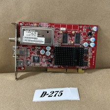 ATI All-In-Wonder 9600 128MB AGP 8X Graphics Card TV Tuner 109-A22500-00 Used picture