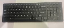 Sony VAIO Wireless Keyboard Model VGP-WKB14 Black - 15 1/2” Tested Works picture