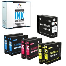 7-Pack Compatible CMYi PGI-2200XL Ink Cartridge fits Canon MAXIFY iB4120 MB5320 picture