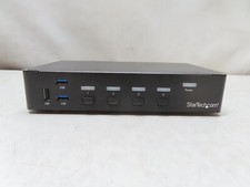 StarTech.com SV431DPU3A2 4-Port KVM Switch with power adapter picture