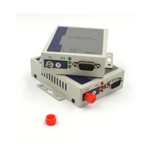 Universal Bidirectionial RS232 Data over Fiber optic Media Converter S/M up 20Km picture