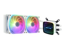Enermax Liquid CPU Cooler Aquafusion ADV 240mm RGB White ELC-AQFA240-SQA-W picture