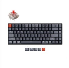 Keychron K2 Wireless Mechanical Keyboard (Ver 2) White Blacklight Red Switch K2J picture