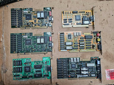 Lot of 6x Clean Vintage Retro ISA Video  Graphics Expansion Cards 286 386 486 #4 picture