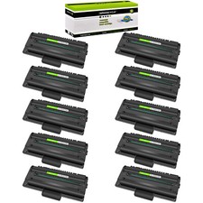 10 Pack Black Laser Toner Cartridge for Samsung ML-1710D3 ML1710 ML-1740 ML-1750 picture