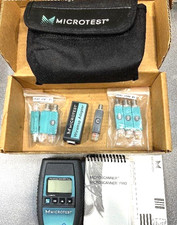Fluke Networks Microtest Microscanner Pro Cable Tester 8200-20 Box/Papers NOB picture