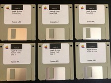 Apple IIgs/os System 6.0.1 6 Disk Set / Apple II, IIe, IIc, & IIgs Computers picture