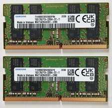 Samsung 32GB (2x16GB) 2Rx8  PC4-3200AA - SE1 - 11 M471A2K43EB1-CWE RAM picture