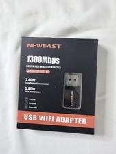 Newfast 1300Mbps USB WiFi Adapter NF-U323 V2 Dual Band 2.4/5.8GHz picture