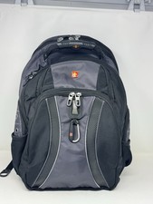 SWISSGEAR 1900 ScanSmart 17” Laptop Backpack Black Gray TSA Travel Bag picture