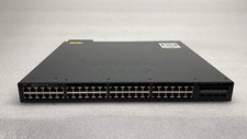 Cisco WS-C3650-48PD-L 48 Port PoE+ 2x 10G SFP+ 1U Base Switch 3650 1x 650WAC PSU picture