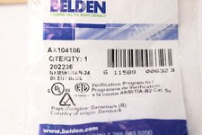 Belden CAT5E Modular Jack Blue AX104186 picture