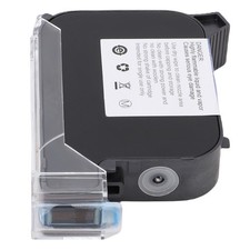 US Quick Dry Solvent Ink Cartridge Black 42ml 12.7mm Replacement For Handheld picture