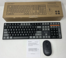 Wireless Bluetooth Keyboard & Mouse for Mac & PC Multi-Device Battery Powered BL picture