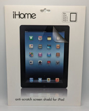 Lot of 2 iHome Screen Protector iPad 2, 3 & 4 Anti Scratch & Glare IH-IP2200 picture