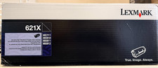 Genuine Lexmark 621X Black Extra High-Yield Toner Brand New Sealed picture