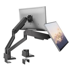  Dual Monitor Mount Monitor Arms for 2 Monitors for 17 to 35 without USB Black picture