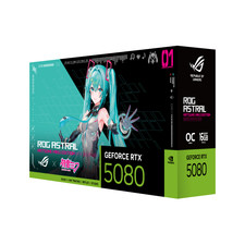 ASUS ROG ASTRAL RTX5080 Hatsune Miku EDITION 16GB OC GDDR7 Graphics card picture
