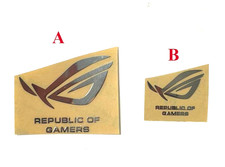 ASUS Republic of Gamers ROG Metallic Player Gamer Sticker picture