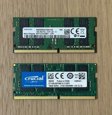 Samsung n Crucial 32GB(2x 16GB) DDR4 2133MHz PC4-2133P SO-DIMM Laptop RAM Memory picture