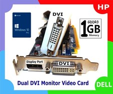 RETRO✔️Dual DVI✔️DisplayPort  Video Card✔️PCI-E 2.0 x16✔️DELL  HP✔️SFF✔️20Watts picture