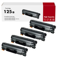 4 Pack CRG 125 Toner Cartridge Compatible for Canon ImageClass LBP6000 LBP6030w picture
