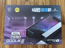 MSI MEG Z590 GODLIKE E-ATX LGA 1200 Motherboard WiFi 6E 10G LAN Thunderbolt 4 picture