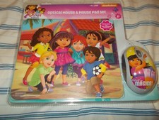 Nickelodeon Dora and Friends Optical Mouse & Mouse Pad Set USB New picture
