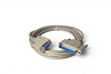 10ft Serial Null Modem Cable DB9 Female to DB25 Female - Beige picture