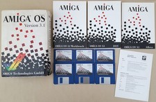 Amiga OS Operating System v3.1 Box Manuals & Install Disks for Amiga - ESCOM picture