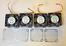 Lot 4 NIDEC UltraFlo 12 VDC U40G12BHA5-52 Silent Cooling  0.08A 3-Wire Fan a06 picture