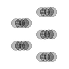 20Pcs Reusable Nylon Mesh Dust Cover for Game Console Fan Dual Protection Multi picture
