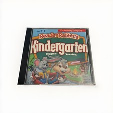 Reader Rabbit’s Kindergarten PC CD-ROM The Learning Company Ages 4-6 Vintage picture