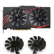 For ASUS GTX 1060-O6G-GAMING Graphic Card Cooling Fan Replacement Cooler Black picture