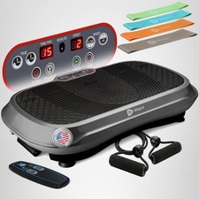 Lifepro Waver Vibration Plate Exercise Machine - Grey with 99 Speeds & 10 Preset picture